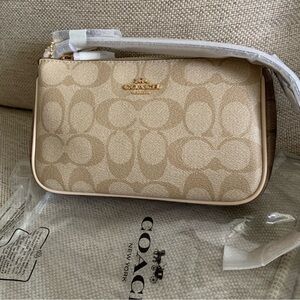 Coach Bag Nolita 19 In Blocked Signature Canvas